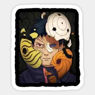 OBITO UCHIHA MERCH VTG Sticker